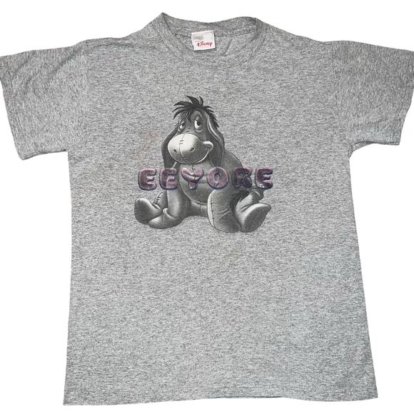 Vintage Disney Eeyore T Shirt Size small Gray Disney World - Picture 1 of 6